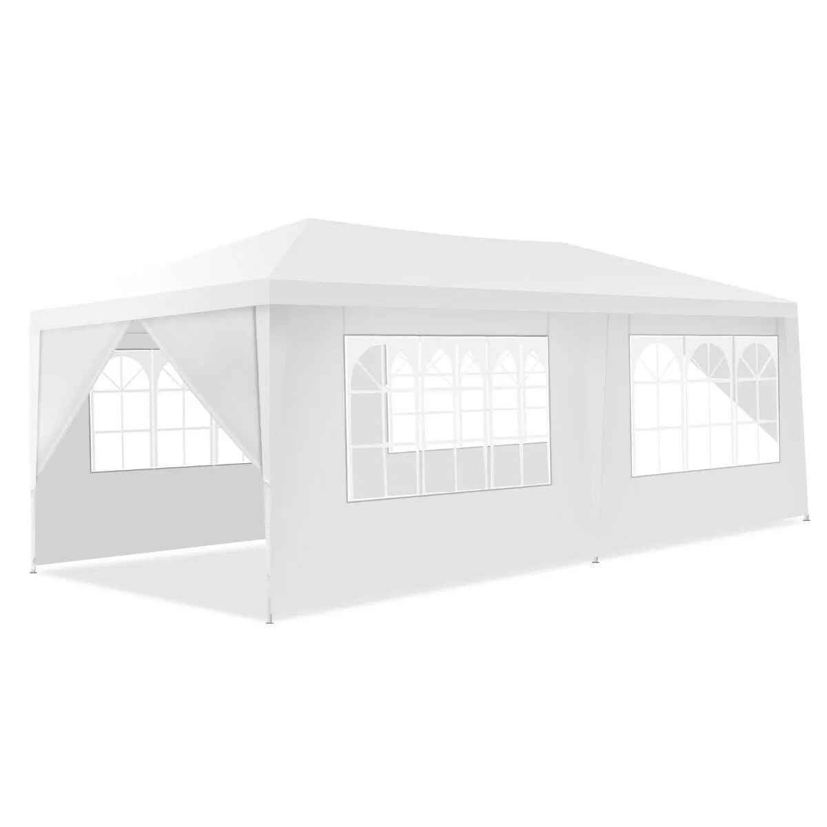10x20 ft. 6 Sidewalls Canopy Tent with Carry Bag
