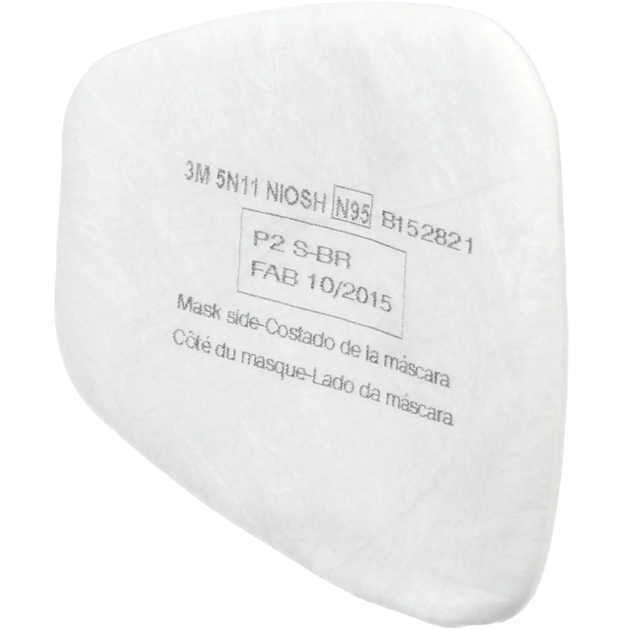 3M 5N11 N95 Particulate Filter, Box of 10