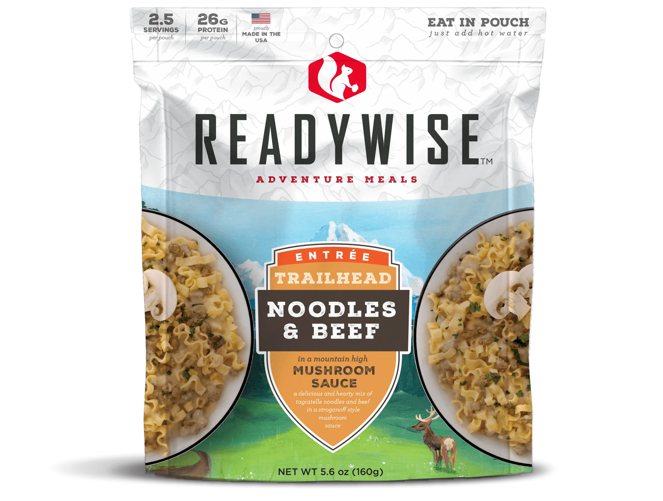 6 CT Case Trailhead Noodles & Beef