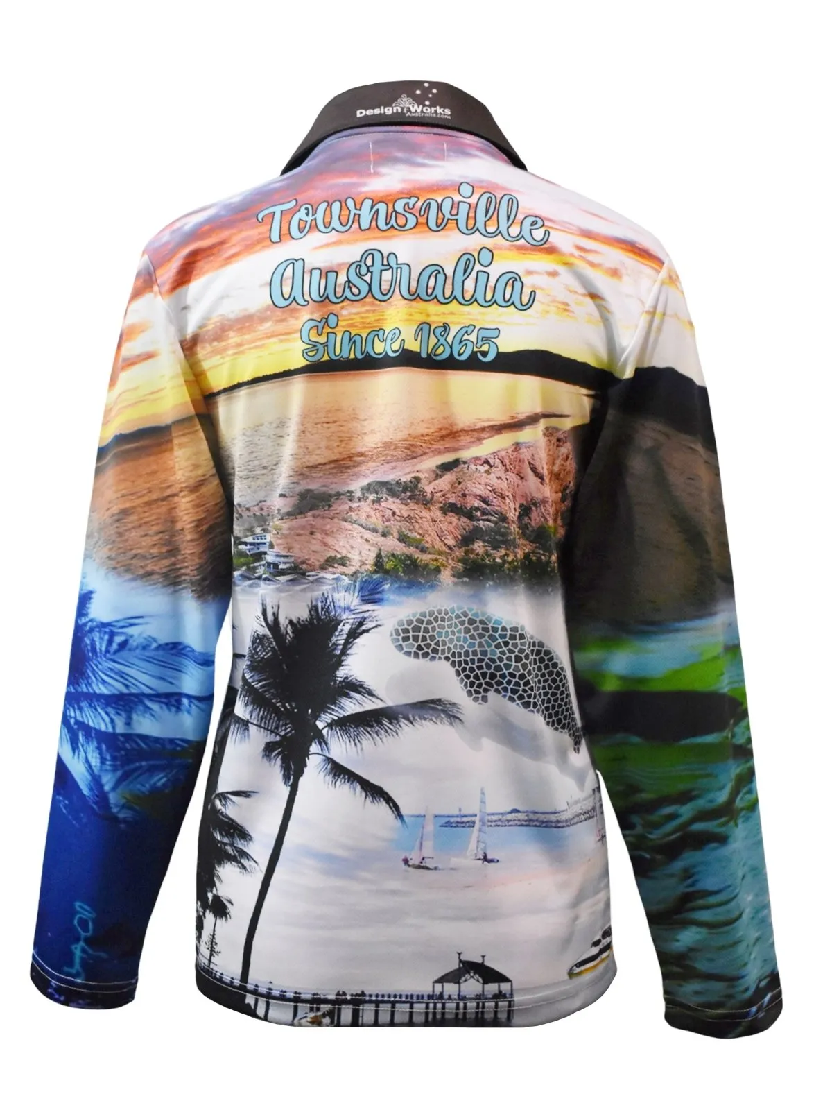 Adult Long Sleeve Fishing Shirts - Townsville