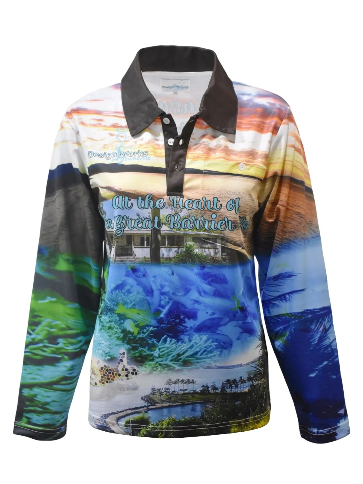 Adult Long Sleeve Fishing Shirts - Townsville