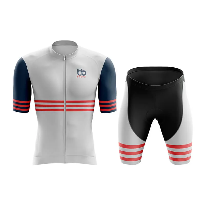 BB Prime Aero Cycling Kit (V2) (White)