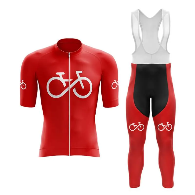 Bike Forever 1.0 Aero Cycling Kit (Red)