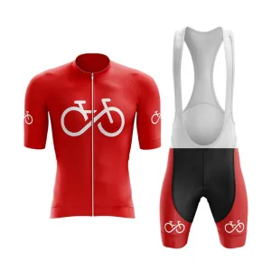 Bike Forever 1.0 Aero Cycling Kit (Red)