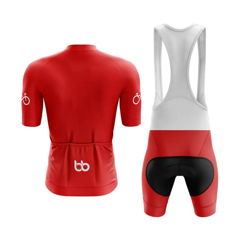 Bike Forever 1.0 Aero Cycling Kit (Red)