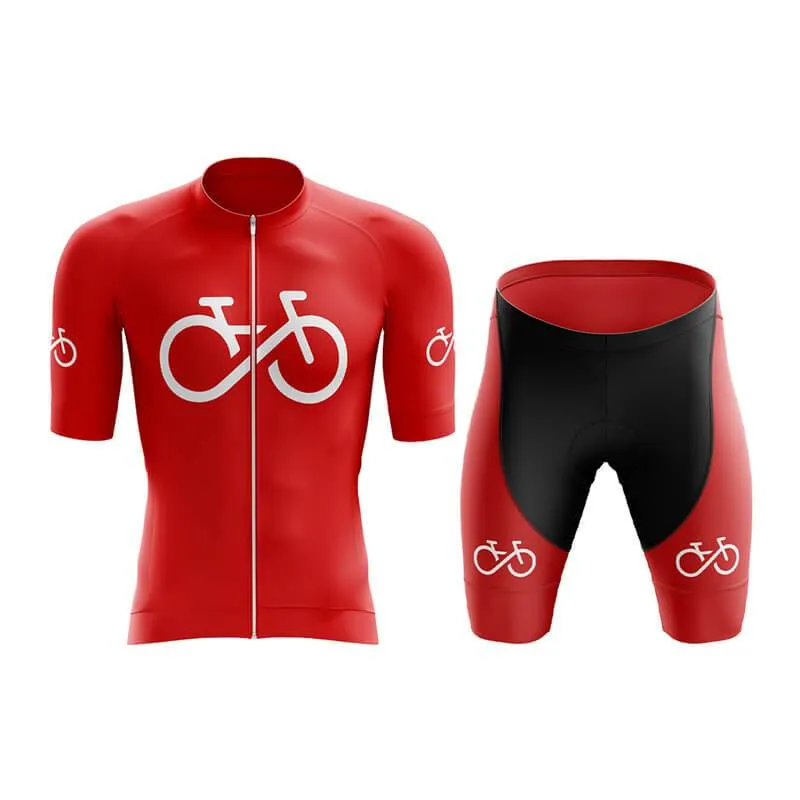 Bike Forever 1.0 Aero Cycling Kit (Red)