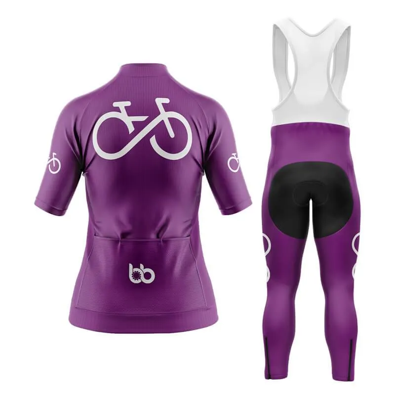 Bike Forever 2.0 Aero Cycling Kit (Purple)