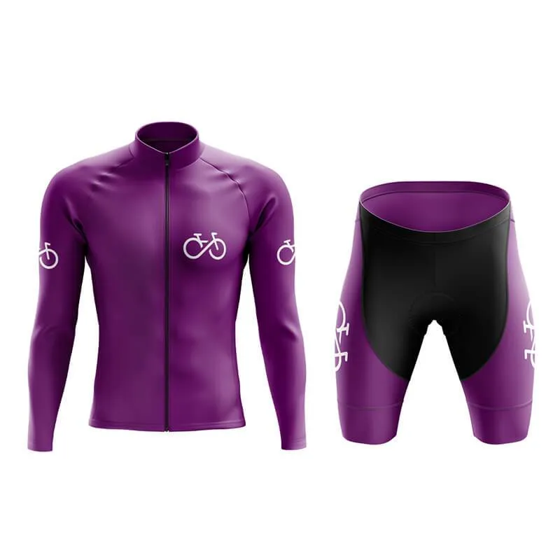 Bike Forever 2.0 Aero Cycling Kit (Purple)