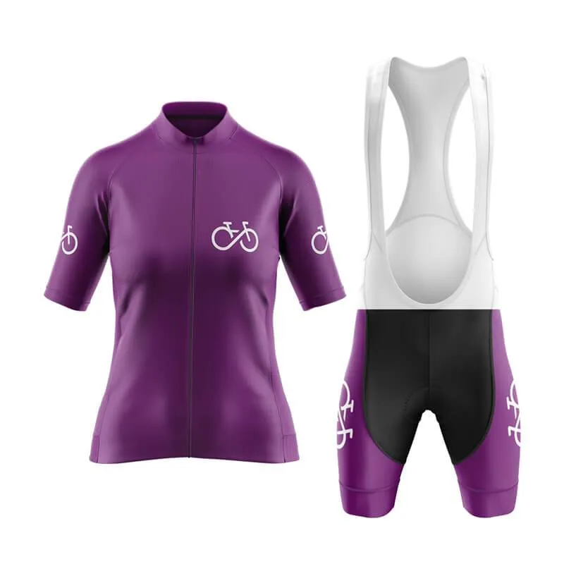 Bike Forever 2.0 Aero Cycling Kit (Purple)