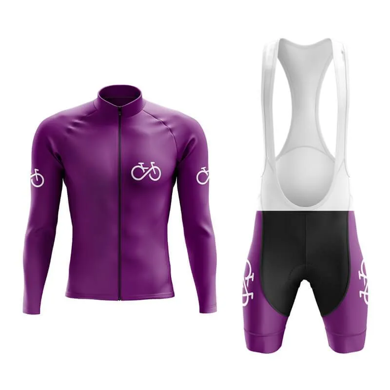 Bike Forever 2.0 Aero Cycling Kit (Purple)