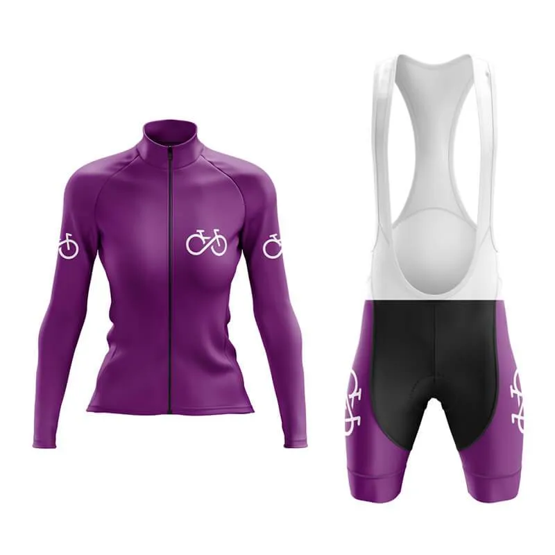 Bike Forever 2.0 Aero Cycling Kit (Purple)