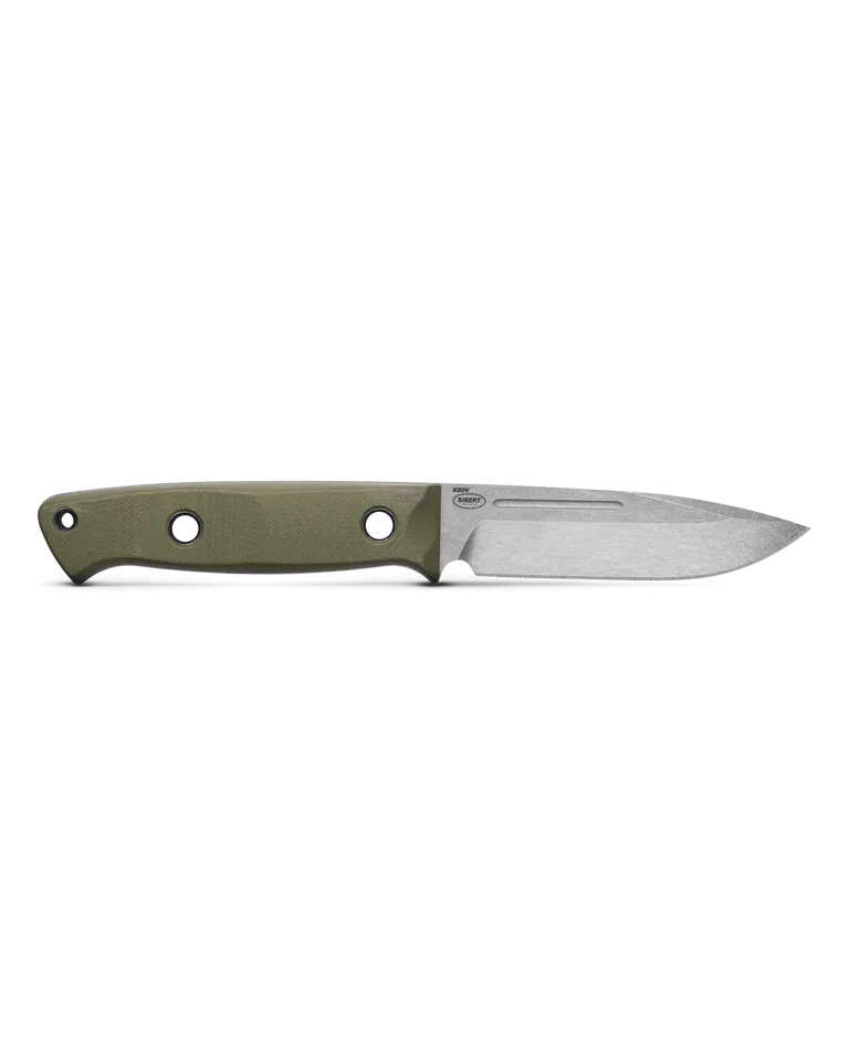 BUSHCRAFTER | OD GREEN G10| BLACK| CARBON FIBER | DROP-POINT