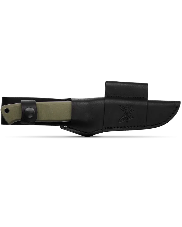 BUSHCRAFTER | OD GREEN G10| BLACK| CARBON FIBER | DROP-POINT