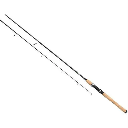 Crossfire Freshwater Spinning Rod - 6'6" Length, 2 Piece, 6-15 lb Line Rate, 1-8-3-4 oz Lure Rate, Medium Power