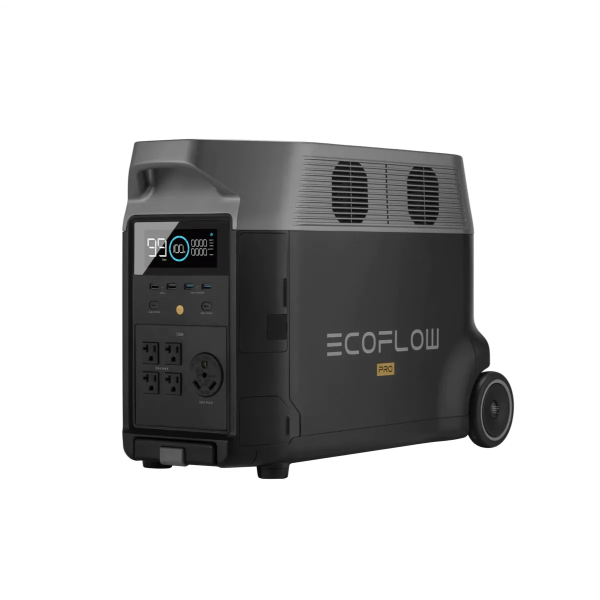 EcoFlow Delta Pro 3600Wh   1x Smart Generator Power Station Kit - TMR500-DG100-US