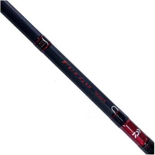 Fuego Casting Rod - 7' Length, 1pc Rod, 10-20 lb Line Rate, 1-4-1 oz Lure Rate, Medium-Light Power