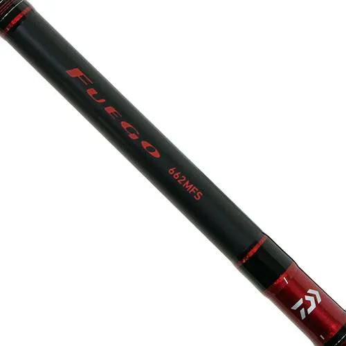 Fuego Spinning Rod - 6'8" Length, 1 Piece Rod, 6-15 lb Line Rate, Medium-Fast Power