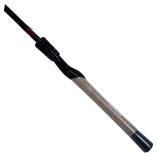 Fuego Spinning Rod - 7'2" Length, 1pc Rod, 8-17 lb Line Rate, 1-4-1 oz Lure Rate, Medium-Heavy Power