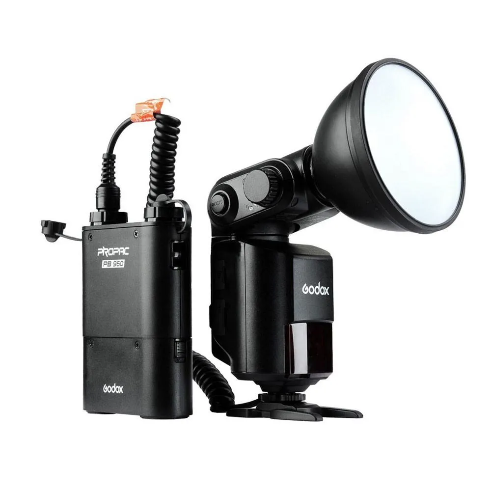 Godox Witstro AD360II-N 300W Cheetah Bare Bulb HSS Flash with PB960 Battery Kit