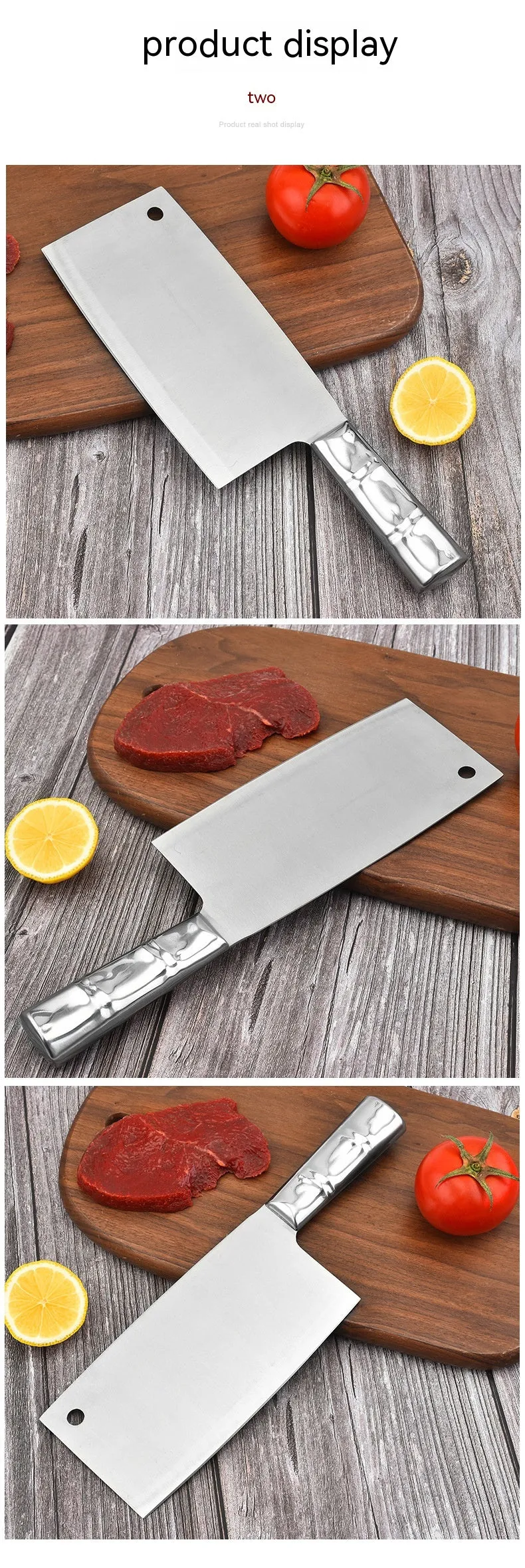 Household Dedicated For Chefs Stainless Steel Kitchen Knives