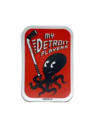 Ink Detroit My Detroit Players Vinyl Die Cut Sticker