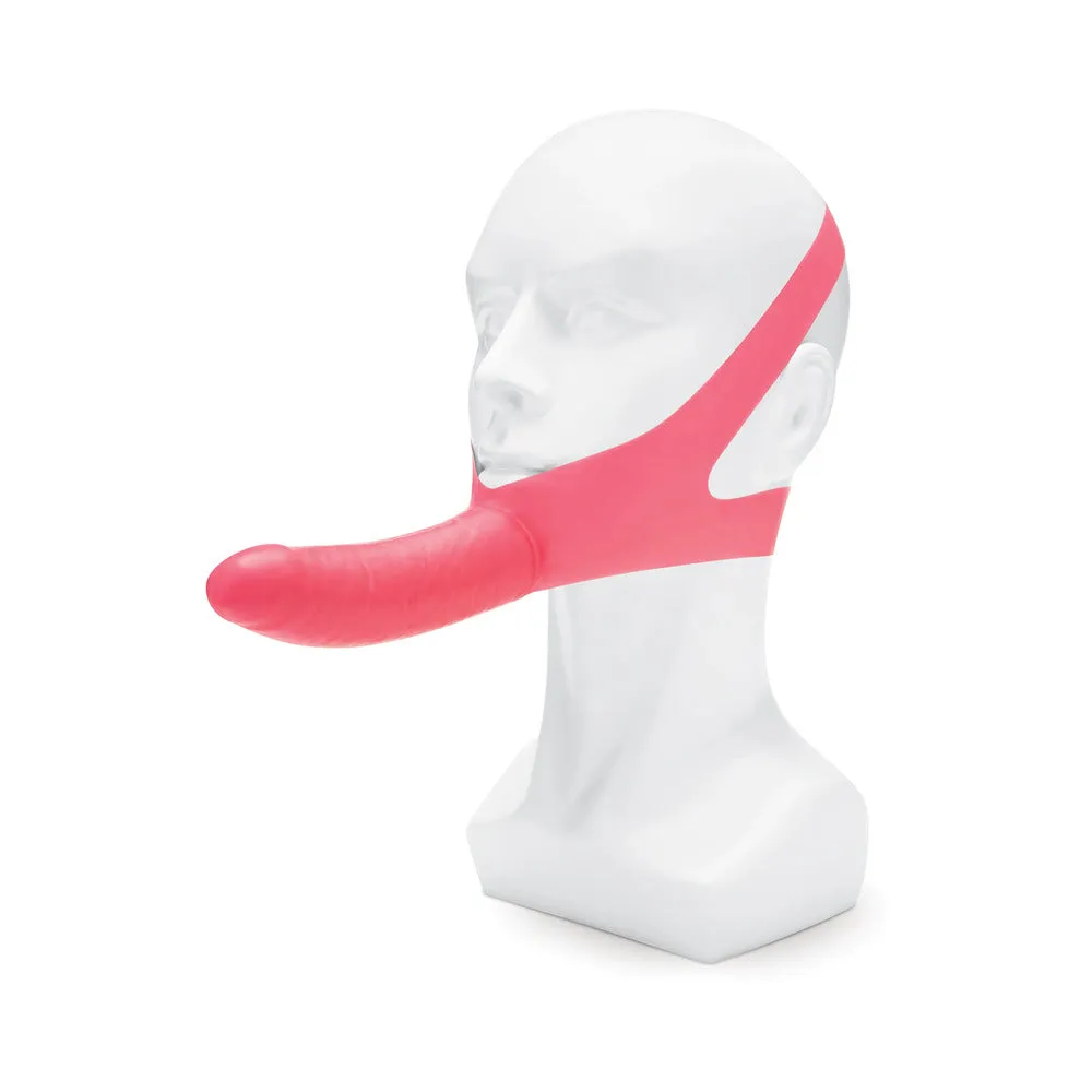 Lux Fetish The Original Facilitator Chin Strap-On Pink