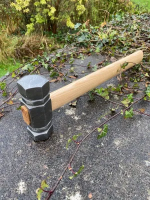 Mjolnir, Blacksmiths Damascus Hammer