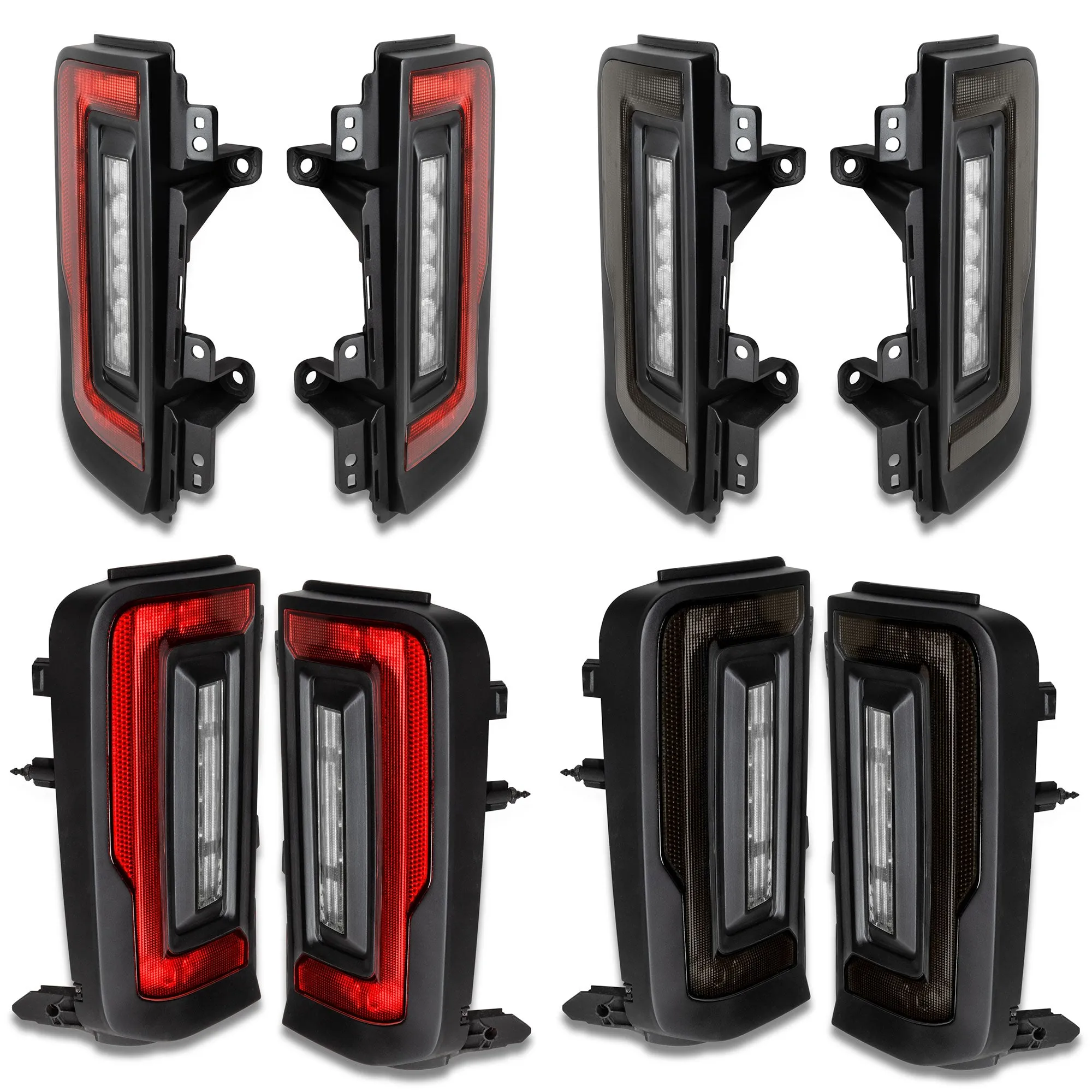 ORACLE Lighting Flush Style (Lensless) LED Tail Lights for 2021-2024 Ford Bronco