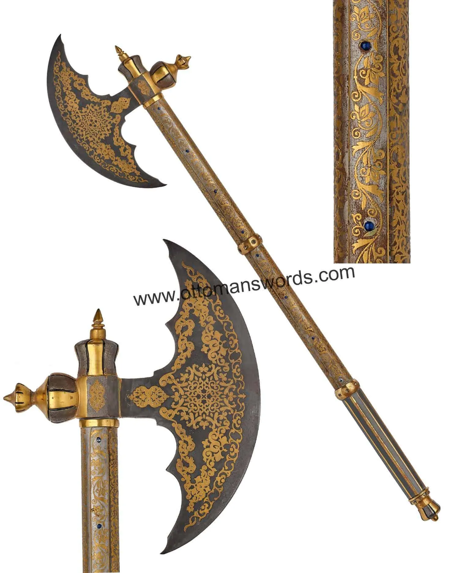 Ottoman Replica Axe Topkapi