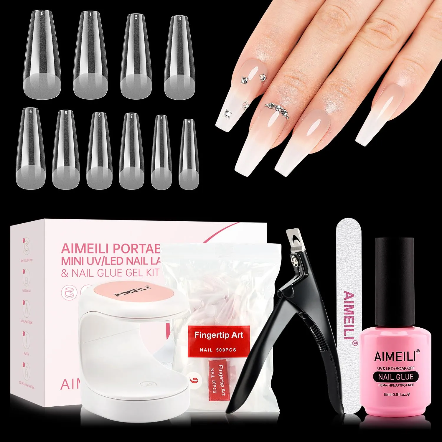 Portable Lamp Nail Kit--KIT004