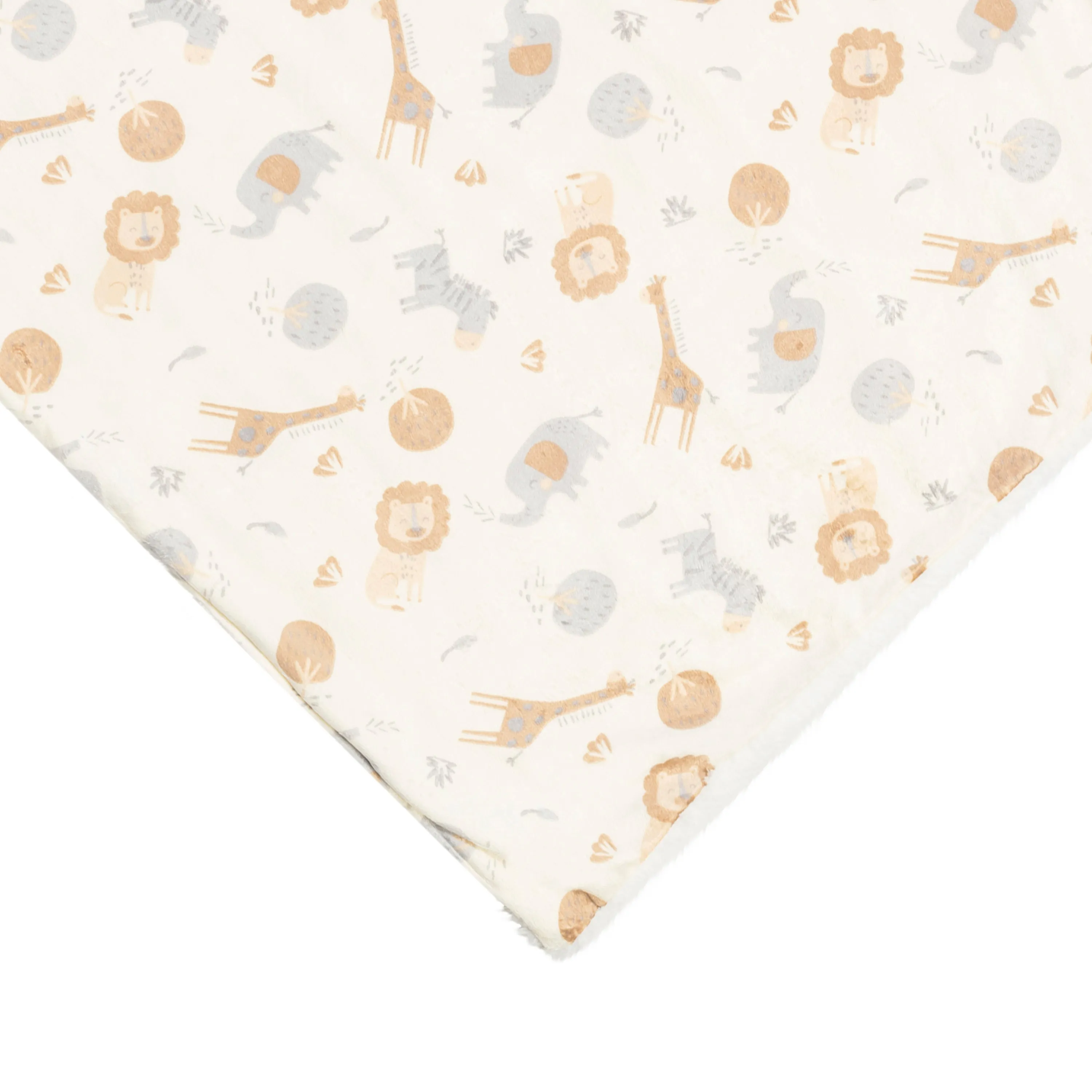 Safari Baby Blanket with Travel Pillow