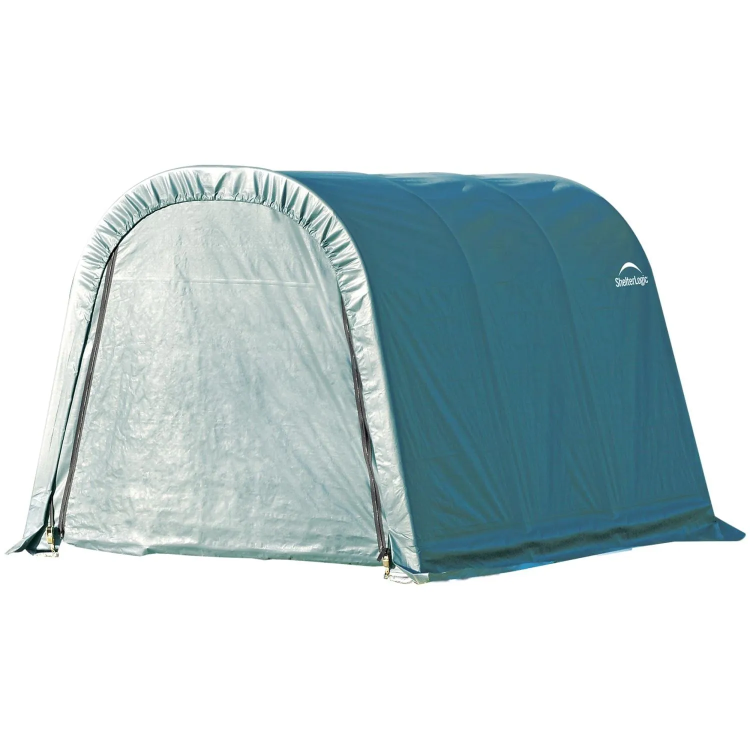 ShelterLogic | ShelterCoat 8 x 16 ft. Wind and Snow Rated Garage Round Green STD