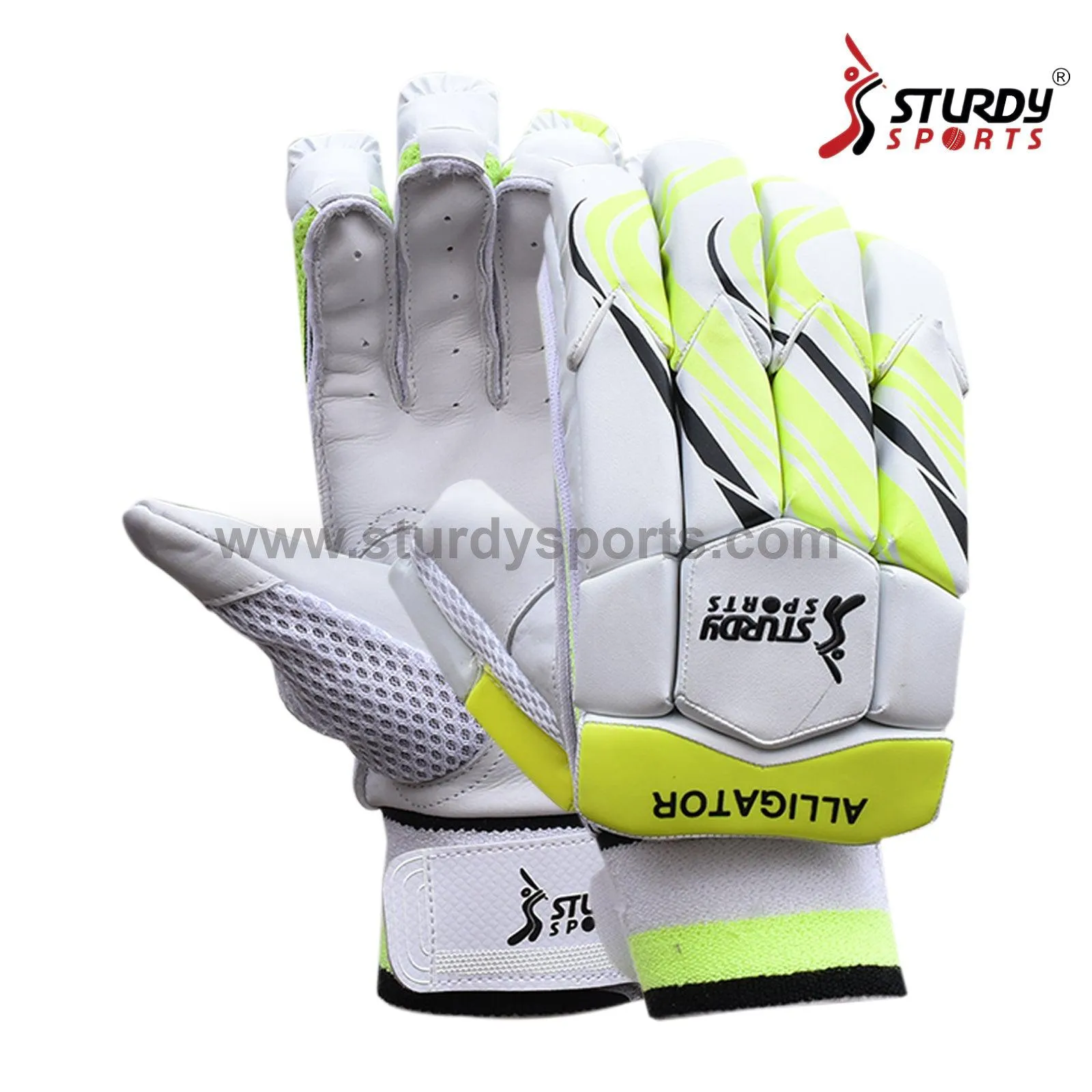 Sturdy Alligator Cricket Batting Gloves - Senior